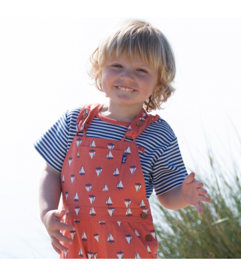 Kite Clothing (Unisex) Blue Stripy Fish T-shirt